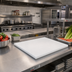 Thumbnail image #3 for Eagle Group 2200 Series 15 x 15 x 1/2 Inch Poly-Plastic Cutting Board, Not Attached
