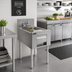 Thumbnail image #3 for Perlick Top Shelf 18-Inch Wide x 24-Inch Deep Full-Depth Freestanding Underbar Hand Sink with Integrated Soap and Paper Towel Dispensers