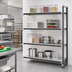 Thumbnail image #2 for Cambro Camshelving Elements XTRA Stationary Add-On Polymer Shelving Unit, 18