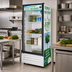 Thumbnail image #2 for Fogel ECO Series One-Section Glass Door Reach-In Refrigerator, 12 Cu. Ft., White