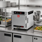 Thumbnail image #3 for Metro HotBlox™ HBCN4-DS-CT Narrow 4-Pan Countertop/Stackable Insulated Holding Cabinet with Touchscreen Controls and Solid Door