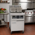 Thumbnail image #2 for Frymaster RE High Efficiency 80 lb. Electric Floor Fryer, Open-Pot Design, 21 kW