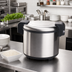 Thumbnail image #2 for Electric 100-Cup Countertop Rice Warmer with Hinged Lid