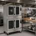 Thumbnail image #2 for Southbend Platinum Double-Deck Gas Convection Oven, Bakery Depth, Touch Controls, Independent Doors