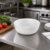 Thumbnail image #3 for American Metalcraft Round White Serving Bowl, 169 oz.