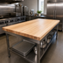 Thumbnail image #2 for Boos Block 48 x 30 Inch Northern Hard Rock Maple Edge Grain Kitchen Countertop, 1-1/2 Inch Thick, Varnique Finish