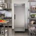 Thumbnail image #2 for KoolMore 23 Cu. Ft. One-Section Reach-In Commercial Freezer with Stainless Steel Solid Door and Bottom-Mount Refrigeration