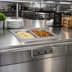 Thumbnail image #2 for Eagle Group SGDI-2-240T6-D 2-Well Drop-In Electric Hot Food Well with Drain
