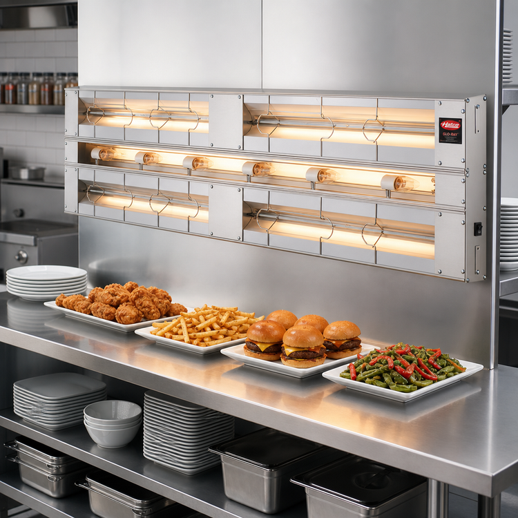 Product image #2 for Hatco Glo-Ray 48-Inch Lighted Strip Heat Lamp Food Warmer