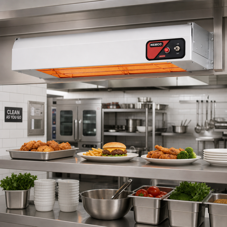 Product image #2 for Nemco 36-Inch Dual Infrared Strip Heater with Toggle Switch, 208V