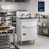 Thumbnail image #2 for Pitco Solstice SE18 Electric Floor Fryer, Full Frypot, 70-90 lb Oil Capacity, 17 kW