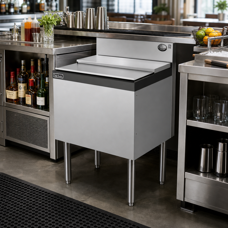 Product image #2 for Top Shelf TSD Series 24-Inch Modular Underbar Ice Bin/Cocktail Unit with Cold Plate