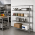 Thumbnail image #2 for Metro Super Erecta 4-Shelf Add-On Wire Shelving Unit, Chrome-Plated, 60 x 24 x 63 Inches
