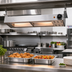 Thumbnail image #2 for Omcan 36-Inch Unlighted Stainless Steel Strip Heat Lamp Food Warmer