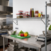 Thumbnail image #2 for Eagle Group Snap-n-Slide 48 x 12-Inch Wall-Mounted Wire Shelf with EAGLEgard Hybrid Epoxy Finish