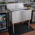 Thumbnail image #2 for Glastender Underbar Stainless Steel Ice Bin with 10-Circuit Cold Plate, 30
