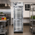 Thumbnail image #2 for Continental Refrigerator 1FSNSSGDHD One-Section Shallow Depth Display Freezer with Half Hinged Glass Doors