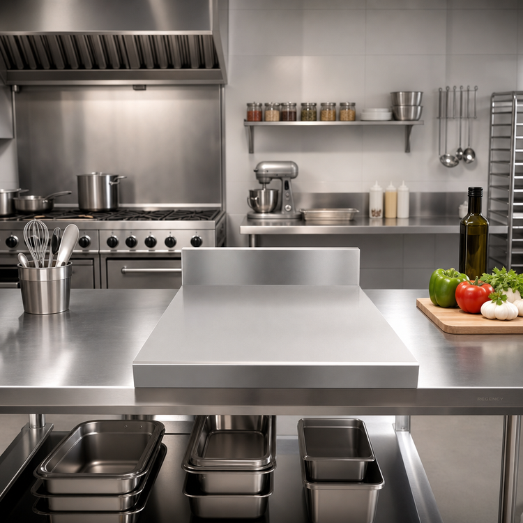 Product image #2 for 24-Inch 304 Stainless Steel Top Extension Filler Piece