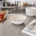 Thumbnail image #2 for Mingle™ 8-Inch Round Sweet Cream Melamine Cereal Bowl, 35.5 oz
