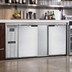 Thumbnail image #2 for Continental Refrigerator BB69SNSS 69-Inch Shallow Depth Back Bar Cooler