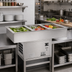 Thumbnail image #2 for Atlas Metal WCM-2 2-Pan Full-Size Refrigerated Drop-In Cold Well