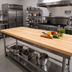 Thumbnail image #2 for Boos Block 96-Inch x 36-Inch x 1-1/2-Inch Thick Edge Grain Maple Kitchen Countertop with Oil Finish
