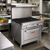 Thumbnail image #2 for Southbend Ultimate 36-Inch Restaurant Gas Range with 6 Open Burners and Convection Oven