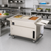 Thumbnail image #2 for Thurmaduke EPW-3-CBPG Ganged Portable 3-Well Waterless Hot Food Steamtable with Cutting Board