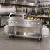 Thumbnail image #2 for KoolMore 36-Inch Commercial Outdoor Propane Grill and Pizza Oven Combo, 10-Burner Mobile Stainless Steel Charbroiler
