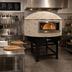 Thumbnail image #2 for Univex Stone Hearth Round Gas Pizza Dome Oven, 47-1/4 Inch Chamber, 7-Pizza Capacity