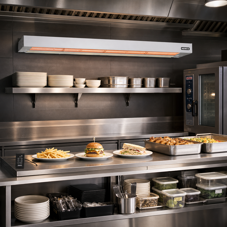 Product image #2 for Nemco 48-Inch Single Remote-Controlled Infrared Strip Heater, 240V