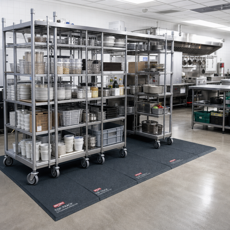 Product image #2 for Metro TOP-TRACK High-Density 13-Foot Floor Pad Protectors