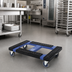 Thumbnail image #2 for Quantum 30 x 18 Blue Polymer Dolly with Padded Rubber Trim, 1,000 lb Capacity