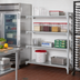 Thumbnail image #3 for Cambro Camshelving Premium 4-Shelf Solid Add-On Polymer Shelving Unit, 21 x 72 x 64 Inches