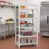 Thumbnail image #3 for Cambro Camshelving Premium 5-Shelf Stationary Starter Unit, 21 x 30 x 72 Inches, Vented, Speckled Gray