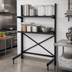 Thumbnail image #2 for Metro SmartLever Stationary Cantilevered Shelving Starter Kit for 54