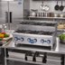 Thumbnail image #2 for 36-Inch Countertop Commercial Gas Hot Plate with 6 Burners and 180,000 BTU