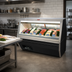 Thumbnail image #2 for Howard-McCray 35 Series Double Duty Fish and Poultry Service Case, 50 Inch, Self-Contained, Black Exterior, White Interior, LED