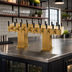 Thumbnail image #2 for Perlick Back-to-Back Bridge Tee Countertop Extra High Glycol-Cooled Draft Beer Tower, 16 Faucets, Brass Finish