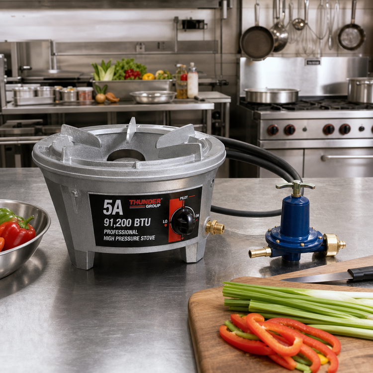 Product image #2 for Thunder Group 5A Single Burner Propane Fast Stove, 91,200 BTU