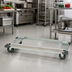 Thumbnail image #2 for Quantum Chrome-Plated Dolly Frame, 60-Inch W x 24-Inch D, Casters Not Included