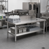 Thumbnail image #2 for Advance Tabco Stainless Steel Dishtable Undershelf, 138