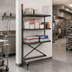 Thumbnail image #2 for Metro SmartLever Cantilevered Shelving Add-On Kit for 54 x 21-Inch Shelves, 86-3/8-Inch High