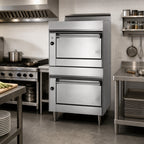 Thumbnail image #2 for Jade Range (Middleby) Bistro JBR-224 24-Inch Double Standard Oven Gas Range, Stainless Steel, 150-500°F