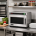 Thumbnail image #2 for Amana Commercial HDC1815 Heavy Volume Countertop Microwave Oven, 1800 Watt, 0.6 Cu. Ft., 208/240V, Stackable