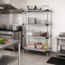 Thumbnail image #2 for Quantum 4-Shelf Solid Stainless Steel Stationary Shelving Starter Kit, 30W x 21D x 74H