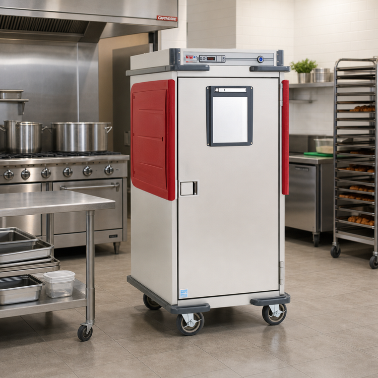 Product image #2 for Metro C5T8-DSL C5 Transport Armour 5/6-Height Mobile Heated Holding Cabinet