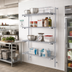 Thumbnail image #2 for Eagle Group 4-Tier Add-On Chrome Wire Shelving Unit, 42W x 18D x 63H Inches