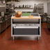 Thumbnail image #2 for Dinex ServeXpress DXPDME4DS 4-Well Electric Stationary Hot Food Counter with Enclosed Base