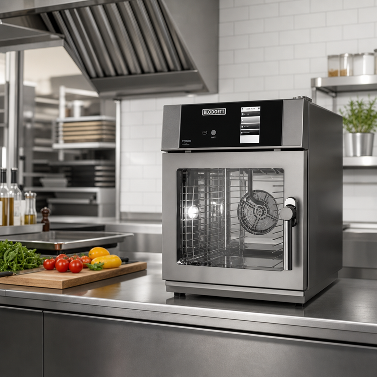 Product image #2 for Blodgett Combi BLCT-6E Countertop Mini Electric Boilerless Combi Oven Steamer, 4-5 Full-Size Hotel Pan Capacity